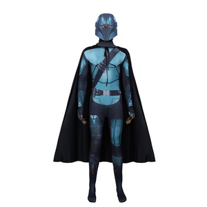 Conjunto de Disfraz de Baby Yoda Grogu, Body Verde con Túnica Marrón, Disfraz de Halloween para Niños y Adultos - Product Image 3