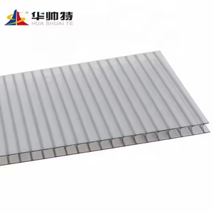 Hoja de <span class=keywords><strong>policarbonato</strong></span> de plástico hueco azul de 4mm <span class=keywords><strong>para</strong></span> techo - Product Image 6