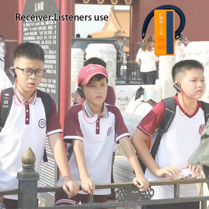 999 kênh 2.4G Tần số không dây hướng dẫn du lịch bằng giọng nói hệ thống truyền âm thanh cho Nhà thờ Micro Hội Nghị đào tạo trường - Product Image 3