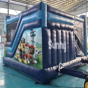 Château gonflable populaire sur le thème des dessins animés <span class=keywords><strong>de</strong></span> chiens, avec toboggan et <span class=keywords><strong>jeux</strong></span> sportifs, pour enfants, motif <span class=keywords><strong>Pat</strong></span>' <span class=keywords><strong>Patrouille</strong></span> - Product Image 5