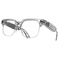 Lunettes Intelligentes IA G7 4 Go 8 millions de pixels BT5.0 Traduction IA Enregistrement vocal Photographie Étanche IPX-4 Monture en titane 290 mAh