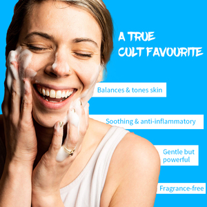 Limpiador facial de etiqueta privada Belleza Ácido hialurónico vegano Lavado DE CARA espumoso suave Limpiador de cepillo de burbujas hidratante - Product Image 5