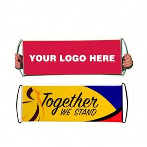Pancarta Enrollable Retráctil de PET de 24x70cm con Impresión de Diseño Personalizado 2024, para Publicidad/Fans de Fútbol - Product Image 2