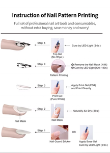 Stampante Digitale Intelligente e Portatile 3D per Unghie e Fiori Fai-da-Te - Product Image 5