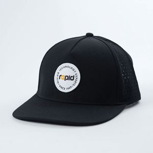 Gorra de Béisbol de 5 Paneles con Logotipo Personalizado, Malla Trasera, Impermeable, de Secado Rápido, con Orificios Cortados con Láser, Gorra de Golf de Alto Rendimiento - Product Image 2