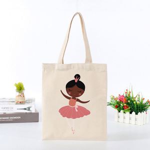 Bolsa de Lona Personalizada con Diseño de Bailarina, Regalos para Niñas, Bolsa de Hombro para Clases de Ballet - Product Image 2
