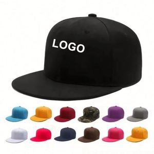 Factory Custom Embroidery 6 Panel Fleece Sporty Party Street Style Hip Hop Snapback Hat - Product Image 1