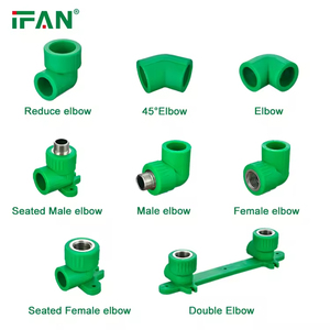 Cấp nước nóng và lạnh <span class=keywords><strong>Polypropylene</strong></span> Xanh PPR phụ kiện đường ống ppr phụ kiện IFAN nhà máy trực tiếp PPR ống và phụ kiện - Product Image 3