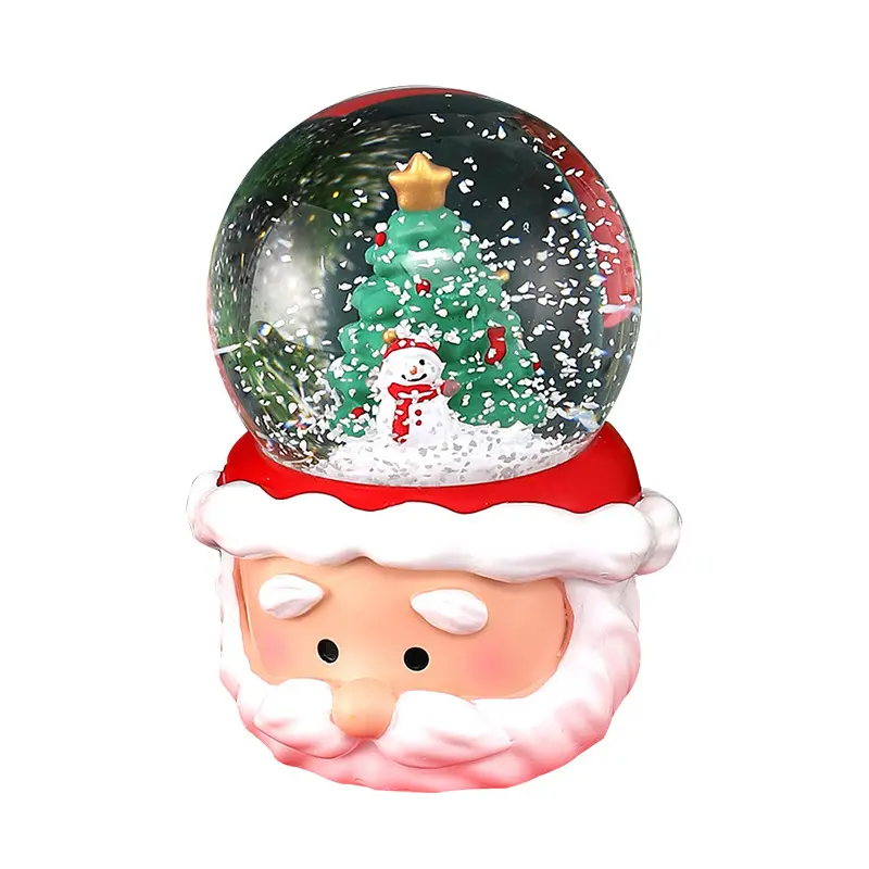 Regali di natale personalizzati per anziani, fiocchi di neve, snowglobe, musica incandescente e decorazioni regalo per bambini