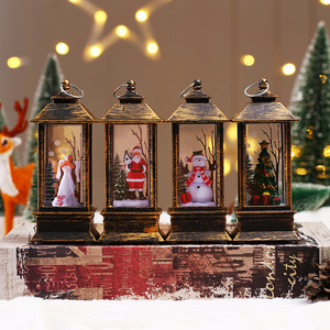 Adornos Navideños de Lujo con Luces LED, Regalos de <span class=keywords><strong>Navidad</strong></span>, Linterna Decorativa para el Hogar, Año Nuevo 2025 - Product Image 5