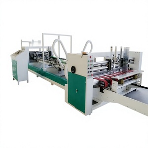 Máquina Plegadora y Encoladora de Cajas de Cartón Automática de Alta Velocidad para Venta al por Mayor - Product Image 1