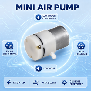 <span class=keywords><strong>Meilleure</strong></span> Vente Mini Pompe à Vide Électrique DC 6V 12V Faible Consommation <span class=keywords><strong>Silencieuse</strong></span> pour Machine d'Emballage Sous Vide et Tire-lait - Product Image 1