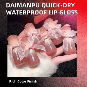 Daimanpu Gloss à lèvres liquide minéral de haute qualité, marque privée, séchage rapide, waterproof, longue tenue, hydratant - Product Image 2