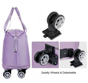 Sac d'expédition de fret aérien 2023 nouveaux arrivages extensible super grande capacité sacs de rangement pliants avec roues bagages sacs de voyage - Product Image 5