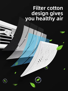 <span class=keywords><strong>Déflecteur</strong></span> <span class=keywords><strong>d</strong></span>'<span class=keywords><strong>air</strong></span> pour <span class=keywords><strong>climatisation</strong></span> centrale, adapté au montage latéral ou au <span class=keywords><strong>plafond</strong></span>, empêche le flux <span class=keywords><strong>d</strong></span>'<span class=keywords><strong>air</strong></span> direct et guide la circulation de l'<span class=keywords><strong>air</strong></span> conditionné pour usage domestique - Product Image 4