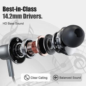 <span class=keywords><strong>N10</strong></span>สายคล้องคอแบบมืออาชีพหูฟังเอียร์บัด32DB ตัดเสียงรบกวนสายคล้องคอไร้สายหูฟังซิลิโคน ENC - Product Image 6