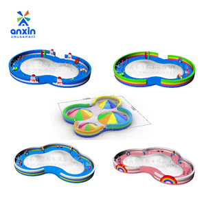 Thiết Kế Ban Đầu Công Viên Giải Trí Inflatable Panda Nhảy Gối Nảy Mây - Product Image 5