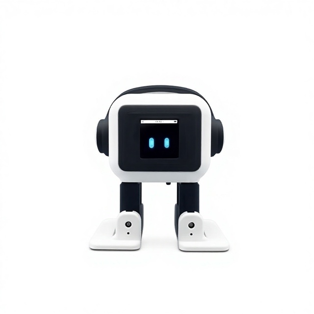 AI Desktop EMO Robot Artificial Intelligence Black Technology Toy Intelligent Voice Interactive Chatting Dancing Robot Voice