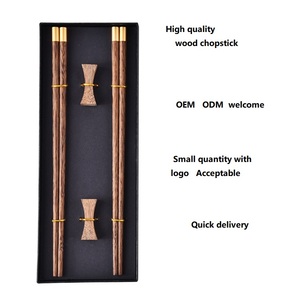 <span class=keywords><strong>Palillos</strong></span> de Madera de Estilo Japonés y Coreano, Certificados por SGS, FDA y FSC, 2 Pares, Antideslizantes, Antiagrietamiento, Sin Pintura, para Restaurantes de Sushi - Product Image 6