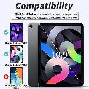 2 trong 1 trượt ngăn kéo loại có thể tháo rời bìa với rõ ràng minh bạch lai trường hợp cho <span class=keywords><strong>iPad</strong></span> không khí 5th/4th 10.9 - Product Image 2