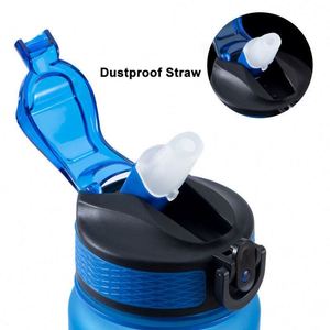 Botella de Agua Deportiva de Plástico con Logotipo Personalizado, 32 oz, Botella de Agua Motivacional Grande de Tritán con Marcador de Tiempo, Botella de Agua para Gimnasio - Product Image 2