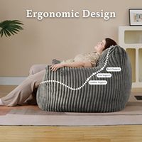 Fauteuil de taille géante pour salon, salon, cinéma maison, détente et confort