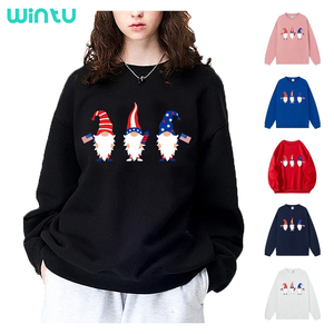 Felpa con cappuccio spessa vendita calda vestito natalizio ragazze felpa leopardata per le donne Terry - Product Image 1