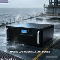 Convertisseur de station terrestre GSE d'alimentation d'urgence redondante ignifuge N+1 FAR 25.853