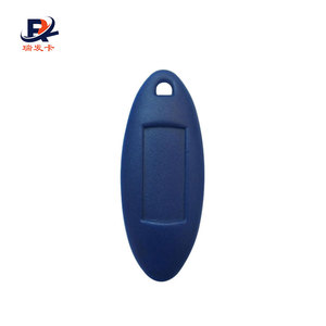 사용자 정의 로고가있는 Atmel T5577 에서 쓰기 가능한 125Khz 실크 인쇄 RFID 열쇠 고리 - Product Image 3