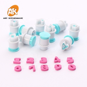 Emporte-pièces pour biscuits, gâteaux et fondant, <span class=keywords><strong>alphabet</strong></span>/lettres et chiffres, pour faire des biscuits et des gâteaux DIY - Product Image 4