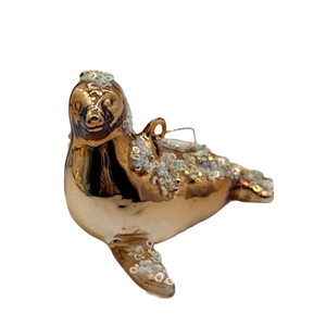 Ornement en verre <span class=keywords><strong>de</strong></span> Noël en forme <span class=keywords><strong>de</strong></span> <span class=keywords><strong>lion</strong></span> <span class=keywords><strong>de</strong></span> mer et <span class=keywords><strong>de</strong></span> sceau à suspendre dans une fenêtre Cadeau pour famille et amis Décoration intérieure en verre <span class=keywords><strong>de</strong></span> vacances - Product Image 6