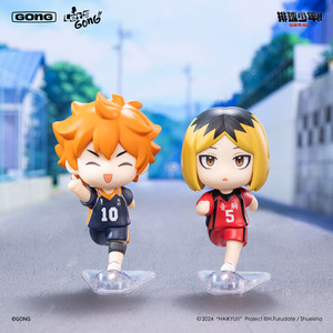 GONG Let's GONG Series ฟิกเกอร์คู่ Cody & May ของสะสม PVC แอคชั่นฟิกเกอร์ ของแท้จาก Pop Mart ของขวัญอนิเมะ - Product Image 1