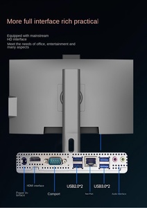 Venta al por mayor All-In-One Home Office <span class=keywords><strong>PC</strong></span> Core I7/i9 Procesador 16GB DDR4 Memoria de vídeo SSD Interfaz VGA Nuevo Dedicado Live <span class=keywords><strong>Computer</strong></span> - Product Image 4