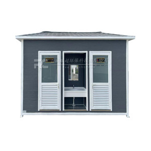 Toilettes portables en panneaux sandwich, design minimaliste, installation facile pour les attractions touristiques - Product Image 3