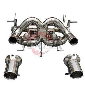 Système d'échappement Valvetronic en acier inoxydable Vortex pour Lamborghini Aventador SVJ, son actif, catback avec soupapes électriques - Product Image 5