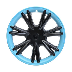 Cache-moyeu de roue personnalisé en plastique pour Tesla Model Y, 19 pouces, style sport, coque décorative, capuchon de roue, noir brillant - Product Image 4