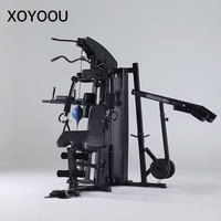 XOYOOU Appareil de fitness multifonctionnel 3 stations pour la maison – Machine de musculation intégrée pour l'entraînement complet du corps