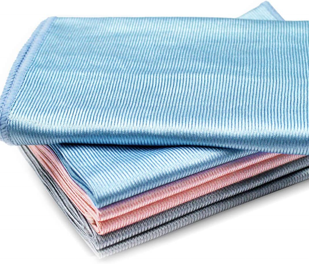 Блестящее полотенце из микрофибры для мытья автомобиля, 300 г/м2, 350 г/м2