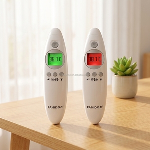 <span class=keywords><strong>Thermomètre</strong></span> infrarouge numérique médical de classe II certifié CE FDIR-V16, dispositif électrique pour le front et l'oreille, usage domestique, garantie 2 ans - Product Image 2