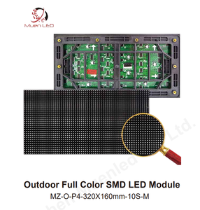 โมดูลจอแสดงผล LED กลางแจ้ง P4 SMD1921 สแกน 1/10 โมดูล LED สำหรับโฆษณากลางแจ้ง จอแสดงผลสร้างสรรค์ - Product Image 2