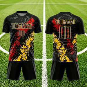 Maillot de football personnalisé pour hommes et jeunes, uniforme de football respirant et à séchage rapide - Product Image 1