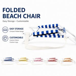 Chaise de plage pliable personnalisée avec logo, design compact et sangle d'épaule pour un transport facile - Product Image 3