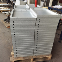 Fabricación de estructura de acero pesado, lámina personalizada de metal galvanizado