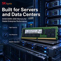 For SK Hynix HMAA8GR7AJR4N-XN 64GB DDR4 3200 RDIMM, 2Rx4 PC4-25600R ECC Registered Server Memory RAM