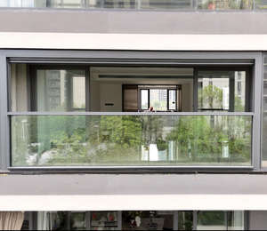 Fenêtre <span class=keywords><strong>de</strong></span> balcon coulissante intelligente en aluminium et verre, insonorisée, électrique, verticale et rétractable - Product Image 3
