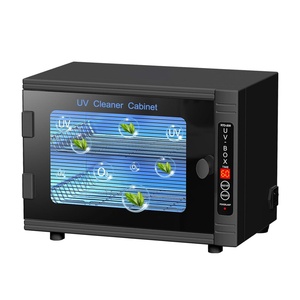 UV <b>Light</b> Nail Tool Cleaning Machine 12L High Capacity UV Cleaning Cabinet Salon Tools Cleaning Box with <b>Timer</b> Setting - Product Image 2