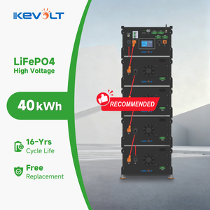 แบตเตอรี่ลิเธียมสำรองพลังงานแบบแร็ค KEVOLT HV ความจุ 40kWh 60kWh 80kWh แบตเตอรี่ LiFePO4 สำหรับเก็บพลังงานภายในบ้าน - Product Image 1