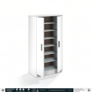 Mueble Zapatero 108x55x36 Cm Blanco Con 2 Puertas Para Almacenamiento - Product Image 3