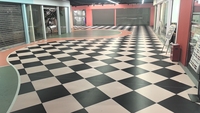 Alfombrilla de vinilo de lujo, suelo antideslizante de PVC, 4-8mm, SPC, clic europeo para uso en interiores y exteriores, para escuela, apartamento, comedor al aire libre