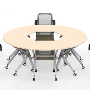Factory Supply High Standard Craft Customize Multifunction Foldable Training Room Tables